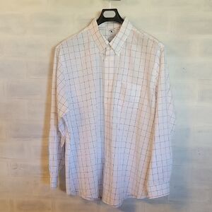 Brooks Brothers Red and White Casual Button Down Shirt
